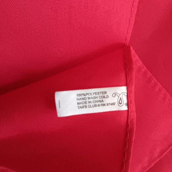 NOS 19th Annual Make-A-Wish Roll n Ride Red Bandana Hanky Nebraska Biker - Picture 3 of 3